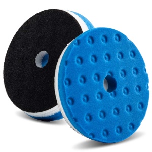 Lake Country HDO CCS Heavy Polishing Pad - mocno ścierny pad polerski, niebieski 140mm