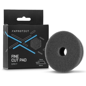 FX PROTECT Fine Cut Pad Grey - Wykończeniowy pad polerski z otwarto-komórkowej pianki 75/90mm