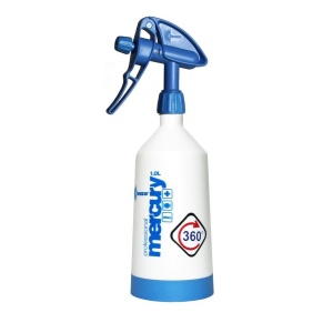 KWAZAR Mercury Super 360° PRO+ 1l - opryskiwacz niebieski, atomizer double action