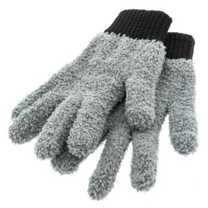 chemicalworkz Allrounder Microfiber Mitt Grey Pair - Rękawice mikrofibrowe do czyszczenia lakieru i wnętrza