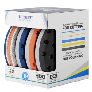 Lake Country HDO CCS KIT - zestaw padów polerskich, 5 sztuk, 140mm