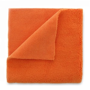 chemicalworkz Dual Pile Towel Orange - mikrofibra bez obszycia, dwa rodzaje włosia 550gsm 40x40cm
