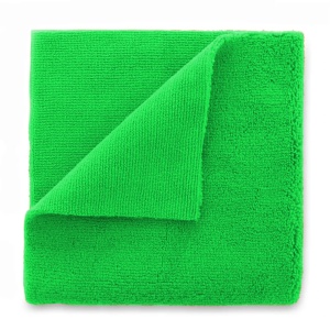 chemicalworkz Dual Pile Towel Green - mikrofibra bez obszycia, dwa rodzaje włosia 350gsm 40x40cm