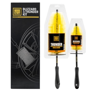 Work Stuff Blizzard & Thunder KIT - Zestaw szczotek do mycia felg