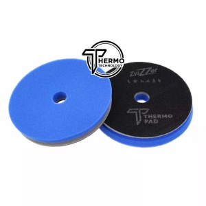 ZviZZer Thermo Allrounder Pad Blue - Niebieska gąbka polerska one step 140/20/125mm