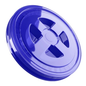 chemicalworkz Performance Bucket Lid Blue Transparent - Pokrywa do wiadra