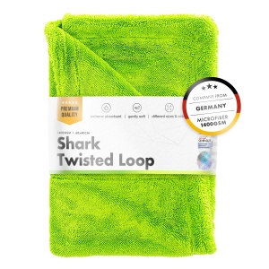 chemicalworkz Shark Twisted Loop Towel Green - ręcznik do osuszania 1400gsm 60x40cm