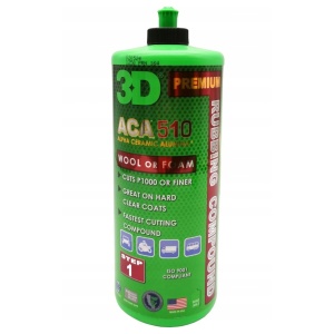 3D 510 ACA Premium - Mocno ścierna pasta polerska 946ml