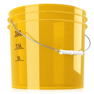 chemicalworkz Performance Buckets Gold Transparent 3,5Gal - Wiadro detailingowe, złote 13L