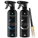 Zestaw Fresso Interior Cleaner 500 ml + Fresso Interior Dressing 500ml + Brush no.12