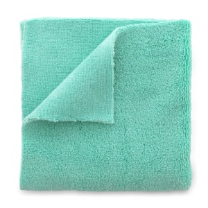 chemicalworkz Dual Pile Towel Light Green - mikrofibra bez obszycia, dwa rodzaje włosia 550gsm 40x40cm