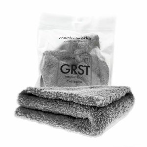 ChemicalWorkz Grey Edgeless Soft Touch Premium – mikrofibra bez obszycia, 500gsm, 40x40cm
