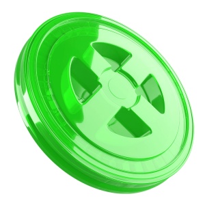 chemicalworkz Performance Bucket Lid Green Transparent - pokrywa do wiadra