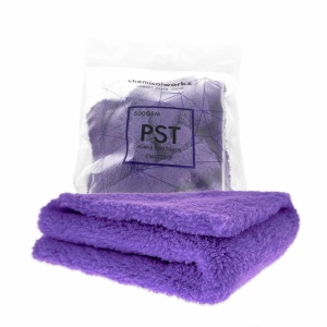 ChemicalWorkz Violet Edgeless Soft Touch Premium – mikrofibra bez obszycia, 500gsm, 40x40cm