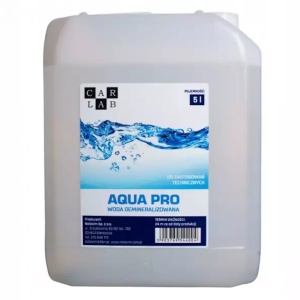 CarLab Aqua Pro - Woda demineralizowana 5L