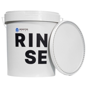 Monster Shine Wiadro RINSE - GREY - Wiadro detailingowe Szare 19L