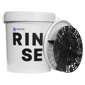 Monster Shine Wiadro RINSE - GREY 19L + Separator