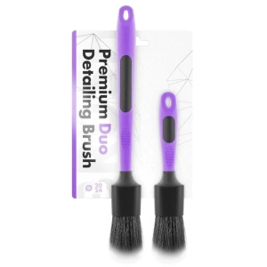 chemicalworkz Ultra Soft Duo Brush Purple SET - Zestaw pędzli detailingowych