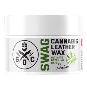 SWAG Cannabis Leather Wax - Ekskluzywny wosk do skóry 220ml