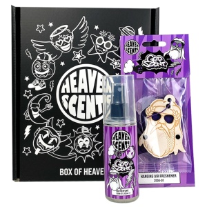Heaven Scent Gift Box God Scent - perfum samochodowy + Zawieszka