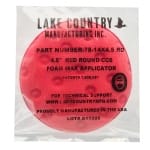 Lake Country Red CCS Foam Applicator - Aplikator z delikatnej pianki, 114mm