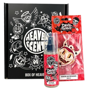 Heaven Scent Gift Box Devil Scent - perfum samochodowy + Zawieszka