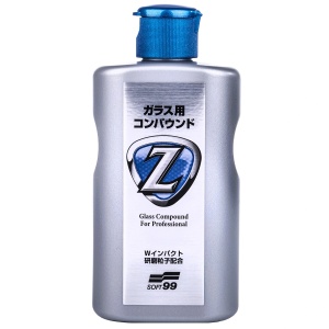 Soft99 Glass Compound Z – produkt do dogłębnego oczyszczania szyb 100ml
