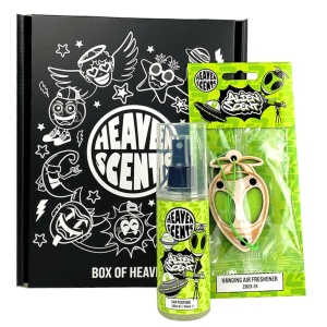 Heaven Scents Gift Box Alien Scent - perfum samochodowy + Zawieszka