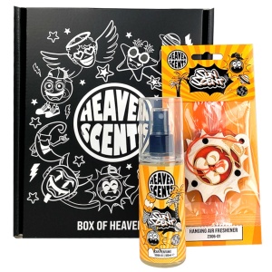 Heaven Scent Gift Box Sun Scent - perfum samochodowy + Zawieszka