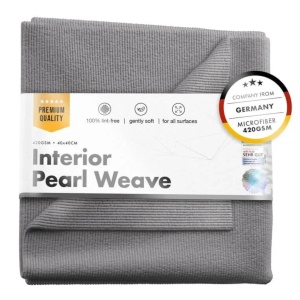chemicalworkz Interior Pearl Weave Towel - mikrofibra z krótkim włosiem, 420gsm, 40x40cm