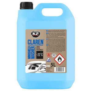 K2 Claren -22C - Zimowy płyn do spryskiwaczy 5L