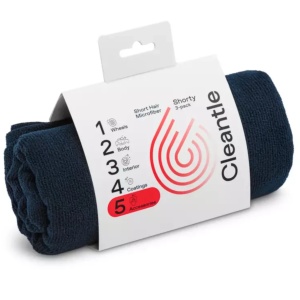 Cleantle Mikrofibra Shorty - Wielozadaniowe mikrofibry z krótkim włosiem 3pak 350gsm