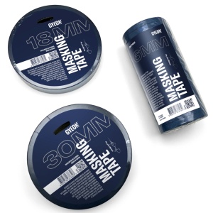 GYEON Q2M MaskingTape - Wysokiej jakości taśma maskująca 18mm x 50m