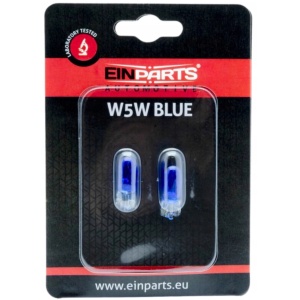 Einparts W5W Clear Sky Blue Effect - Żarówki samochodowe