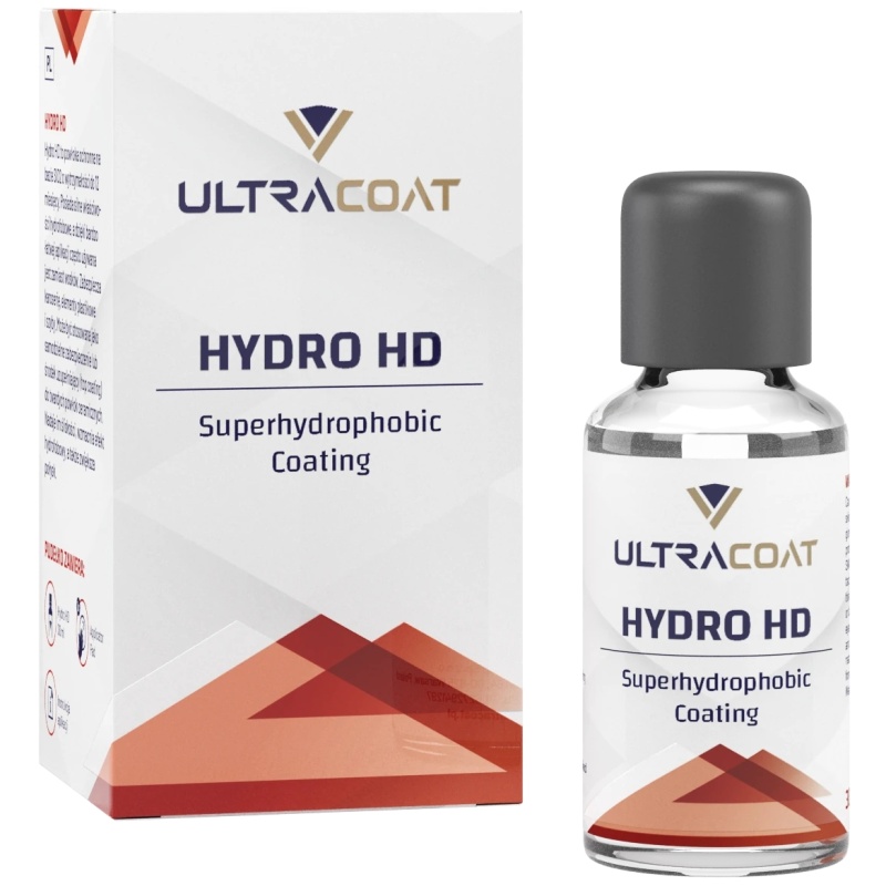 Ultracoat Hydro HD – powłoka hydrofobowa, niezwykła śliskość 30ml