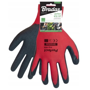 Bradas Rękawice ochronne perfect grip red rozmiar L-9