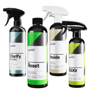 CarPro Zestaw Reset 500ml + Inside 500ml + Elixir 500ml + Clarify 500ml