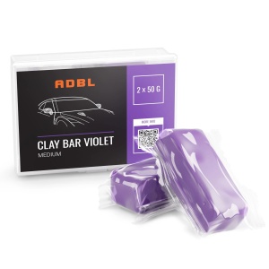 ADBL Clay Bar Violet - Średnia twarda glinka lakiernicza 50g 2pcs