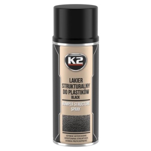 K2 Bumper - Spray czarny 400ml