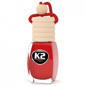 K2 Vento Solo Truskawka Refill 8ml - Odświezacz w buteleczce Czerwony