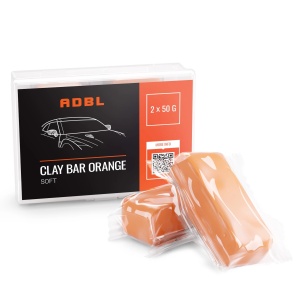 ADBL Clay Bar Orange - miękka glinka lakiernicza 50g 2pcs