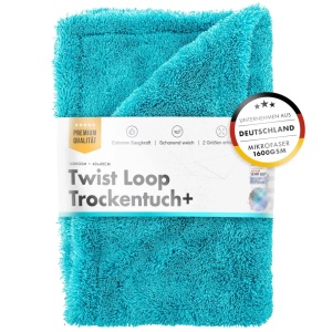 chemicalworkz Premium Twisted Towel Turquoise - Delikatny ręcznik do osuszania samochodu 1600gsm 45x75cm